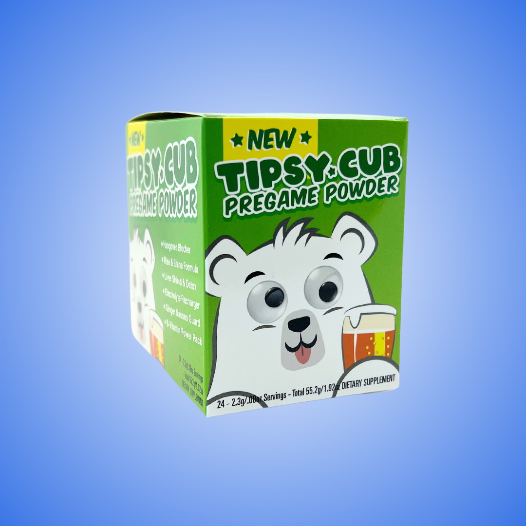 24 Ct. Box TIPSY*CUB Pregame Powder