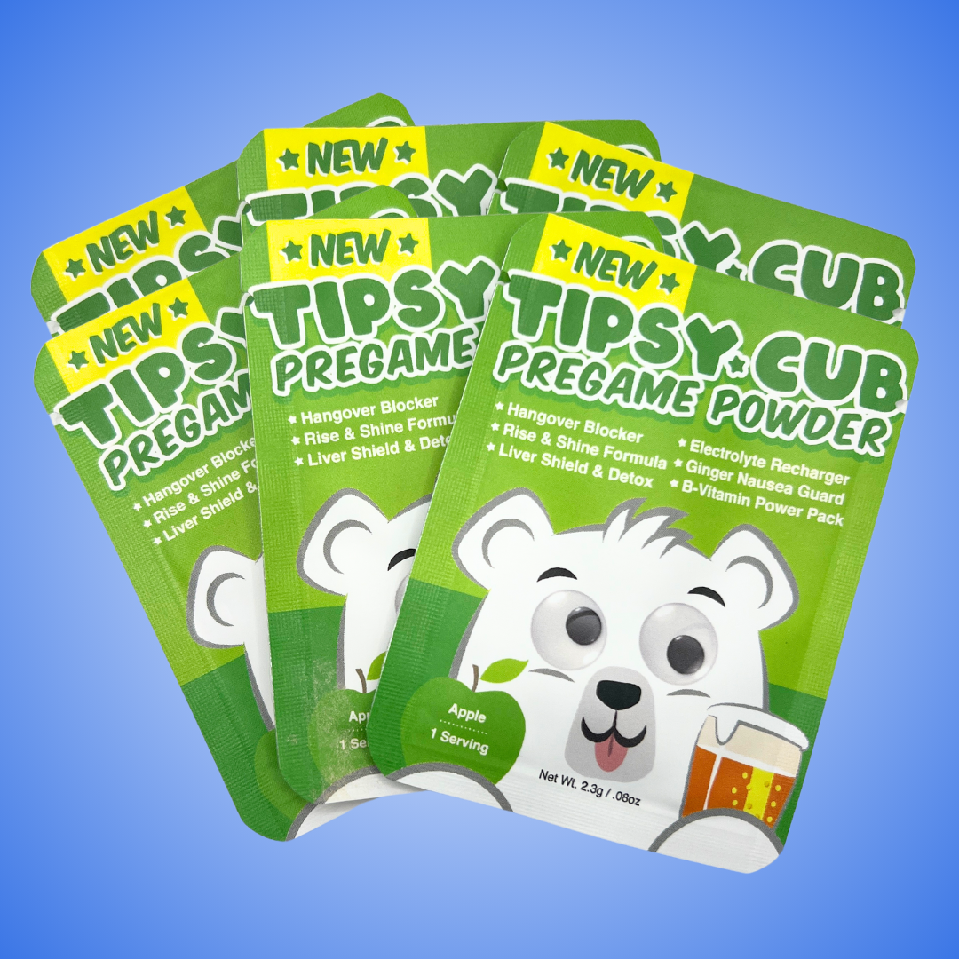 TIPSY*CUB Pregame Powder 6-Pack